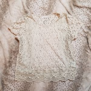 Coco + Jameson lace top